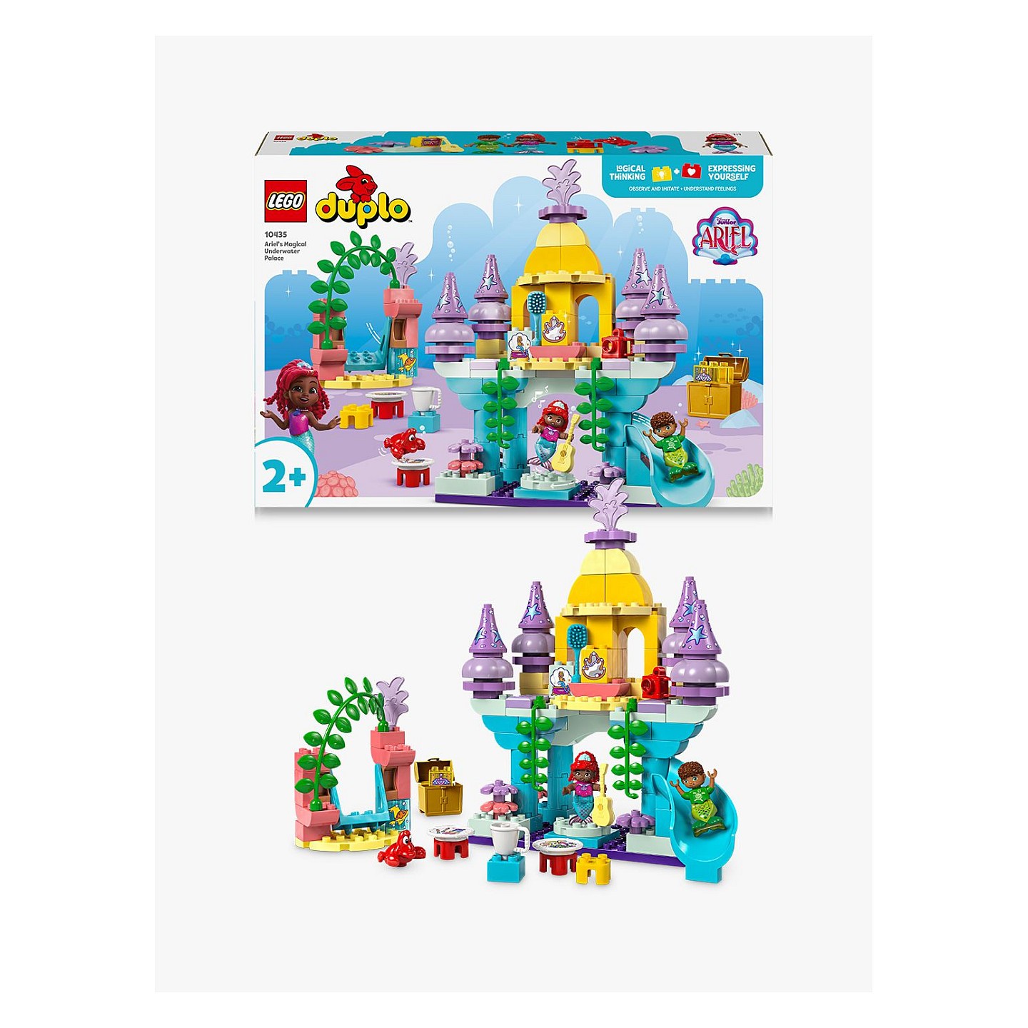 LEGO 10435 DUPLO Disney Arielles magischer Unterwasserpalast — Buy in Cyprus with Fast Delivery