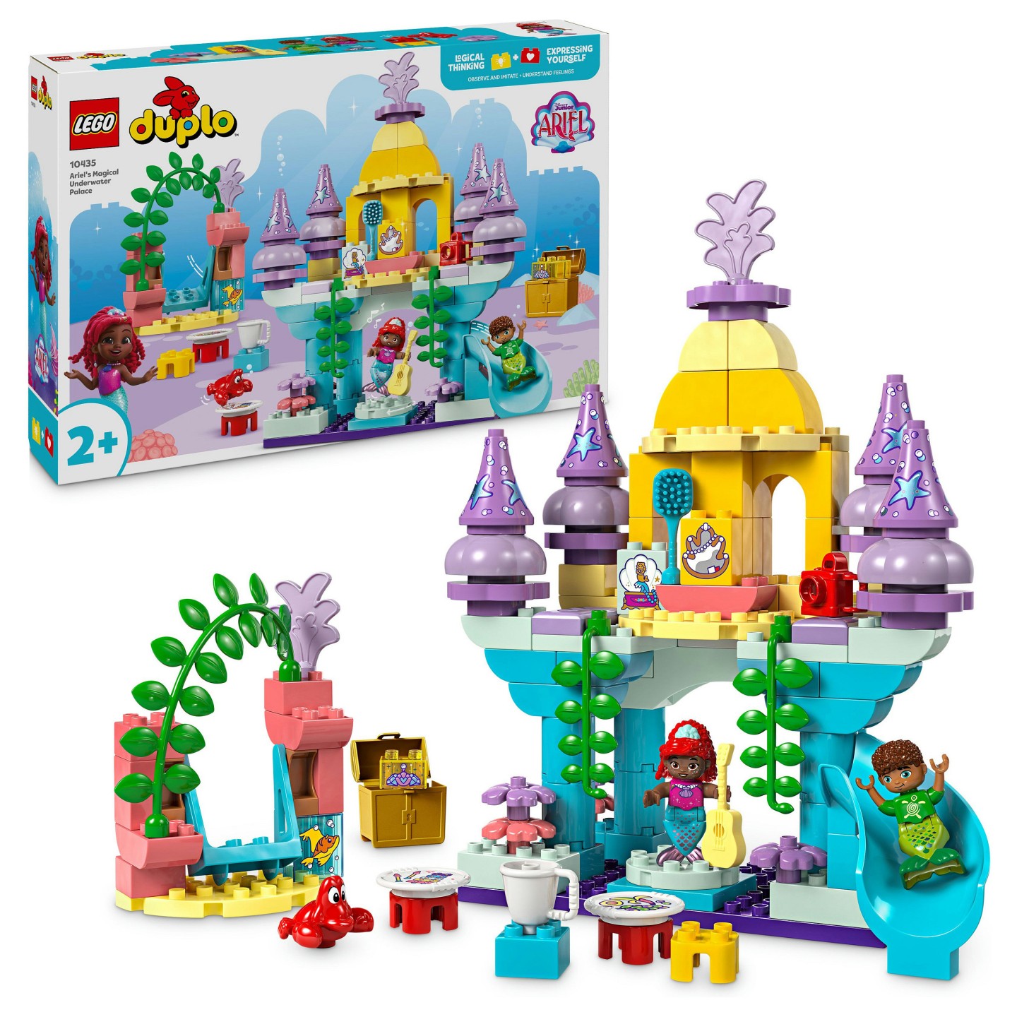 LEGO 10435 DUPLO Disney Arielles magischer Unterwasserpalast — Buy in Cyprus with Fast Delivery