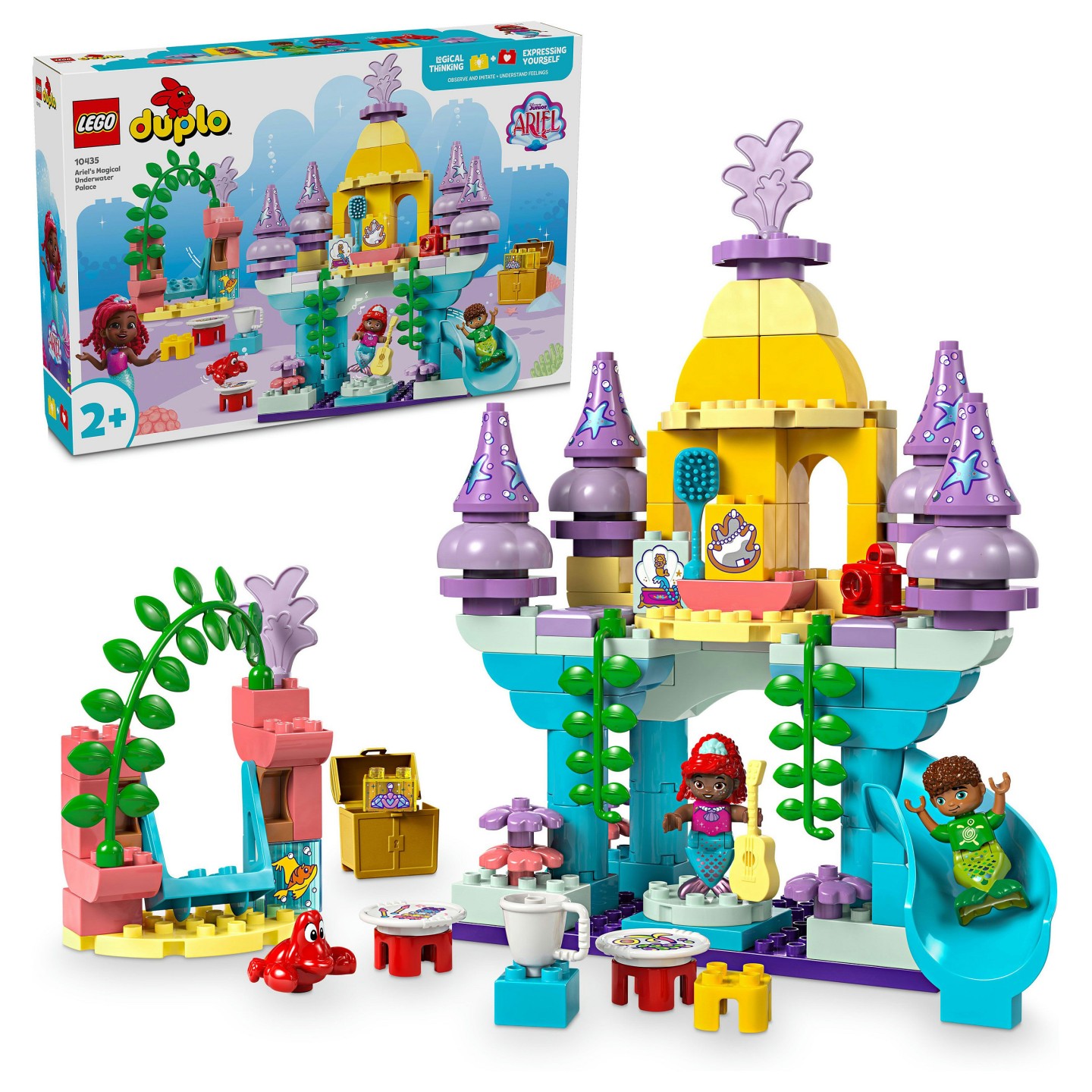 LEGO 10435 DUPLO Disney Arielles magischer Unterwasserpalast — Buy in Cyprus with Fast Delivery