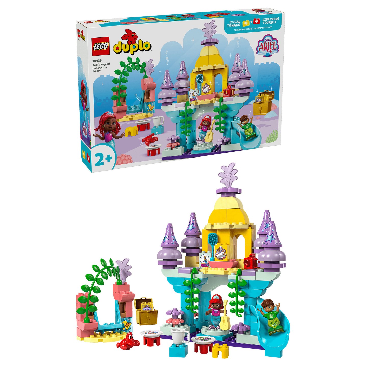 LEGO 10435 DUPLO Disney Arielles magischer Unterwasserpalast — Buy in Cyprus with Fast Delivery