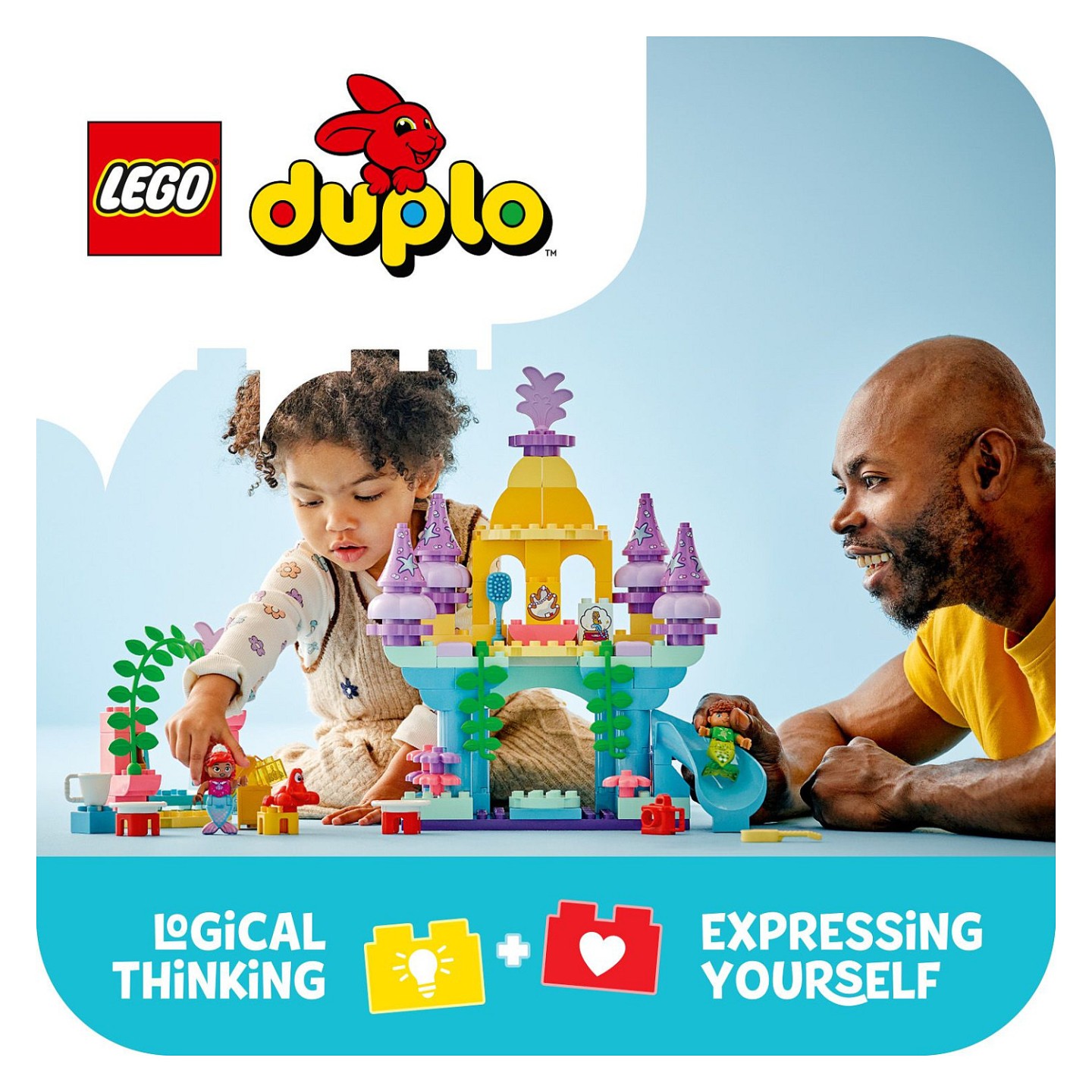 LEGO 10435 DUPLO Disney Arielles magischer Unterwasserpalast — Buy in Cyprus with Fast Delivery
