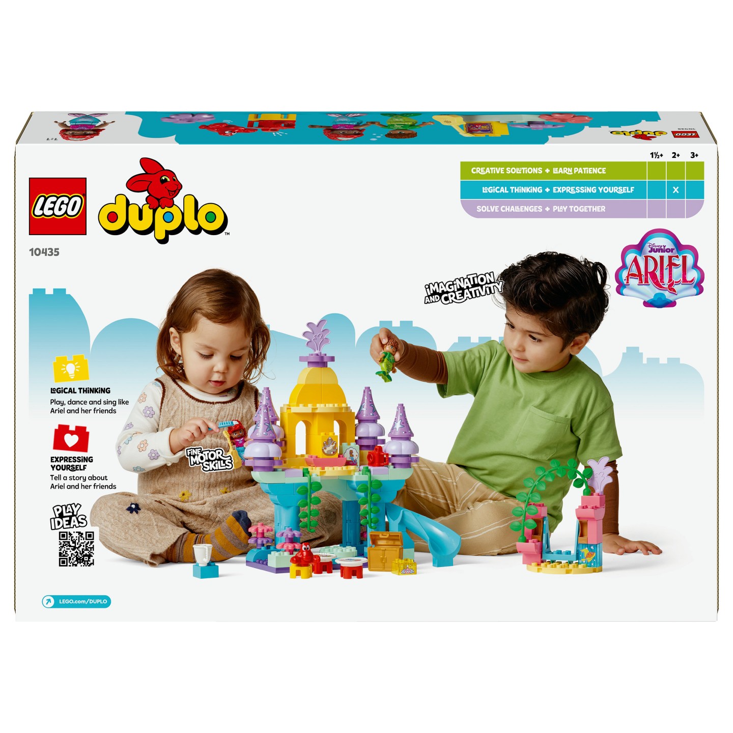 LEGO 10435 DUPLO Disney Arielles magischer Unterwasserpalast — Buy in Cyprus with Fast Delivery