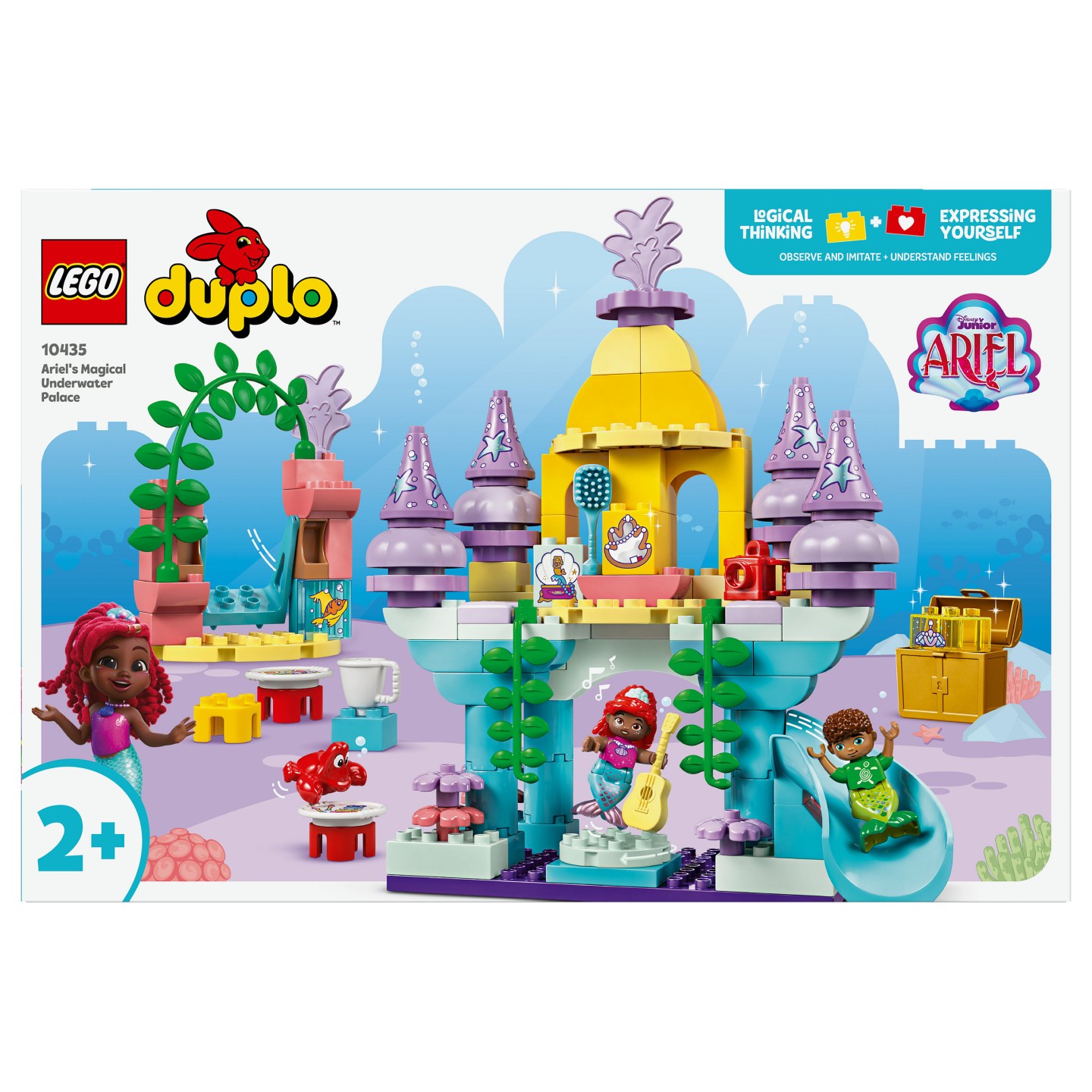 LEGO 10435 DUPLO Disney Arielles magischer Unterwasserpalast — Buy in Cyprus with Fast Delivery