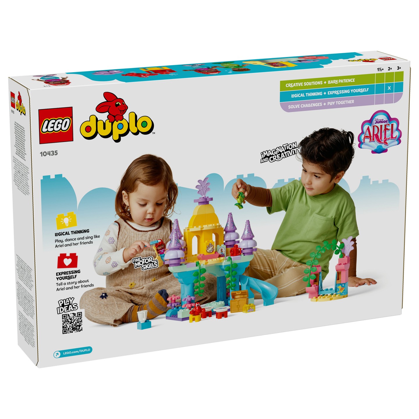 LEGO 10435 DUPLO Disney Arielles magischer Unterwasserpalast — Buy in Cyprus with Fast Delivery