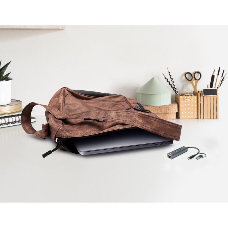 Buy D-Link DUB-2332 - USB-C to Gigabit Ethernet Adapter - 3x USB 3.0 Type-A Port... in Cyprus, Nicosia, Limassol, Larnaka, Pafos