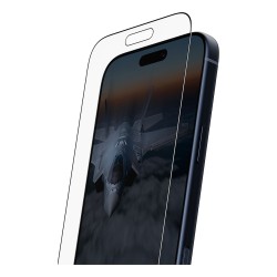 PanzerGlass Stealth Screen Protector w. Black Frame iPhone 17 Pro Max Ultra-Wide Fit w. Fastfit in-a-box