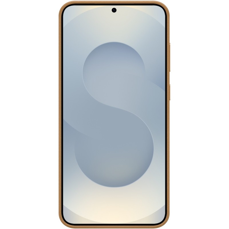 Buy Samsung Kindsuit Faux Leather Case - Galaxy S25+ - Camel (Brown) in Cyprus, Nicosia, Limassol, Larnaka, Pafos