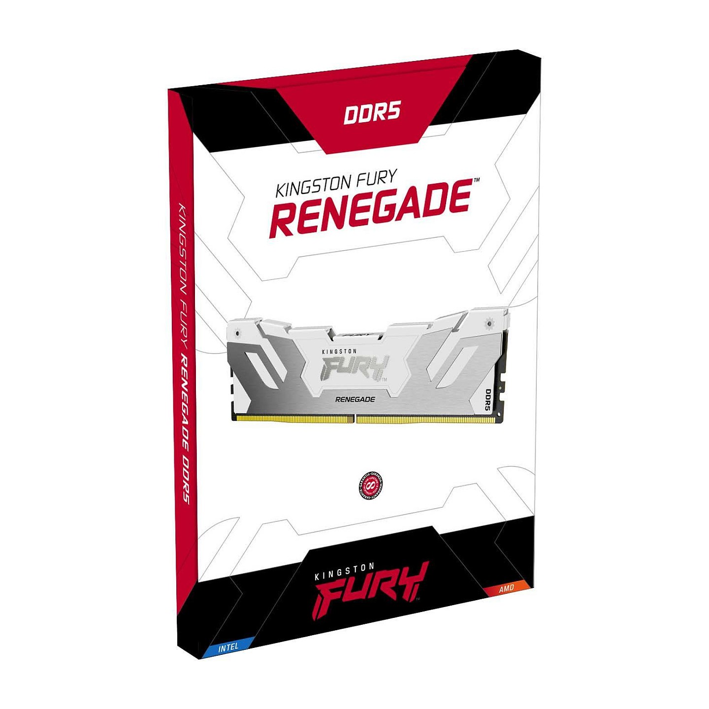 KINGSTON 32GB 6400MT s DDR5 CL32 DIMM FURY Renegade RGB White XMP — Buy in Cyprus with Fast Delivery
