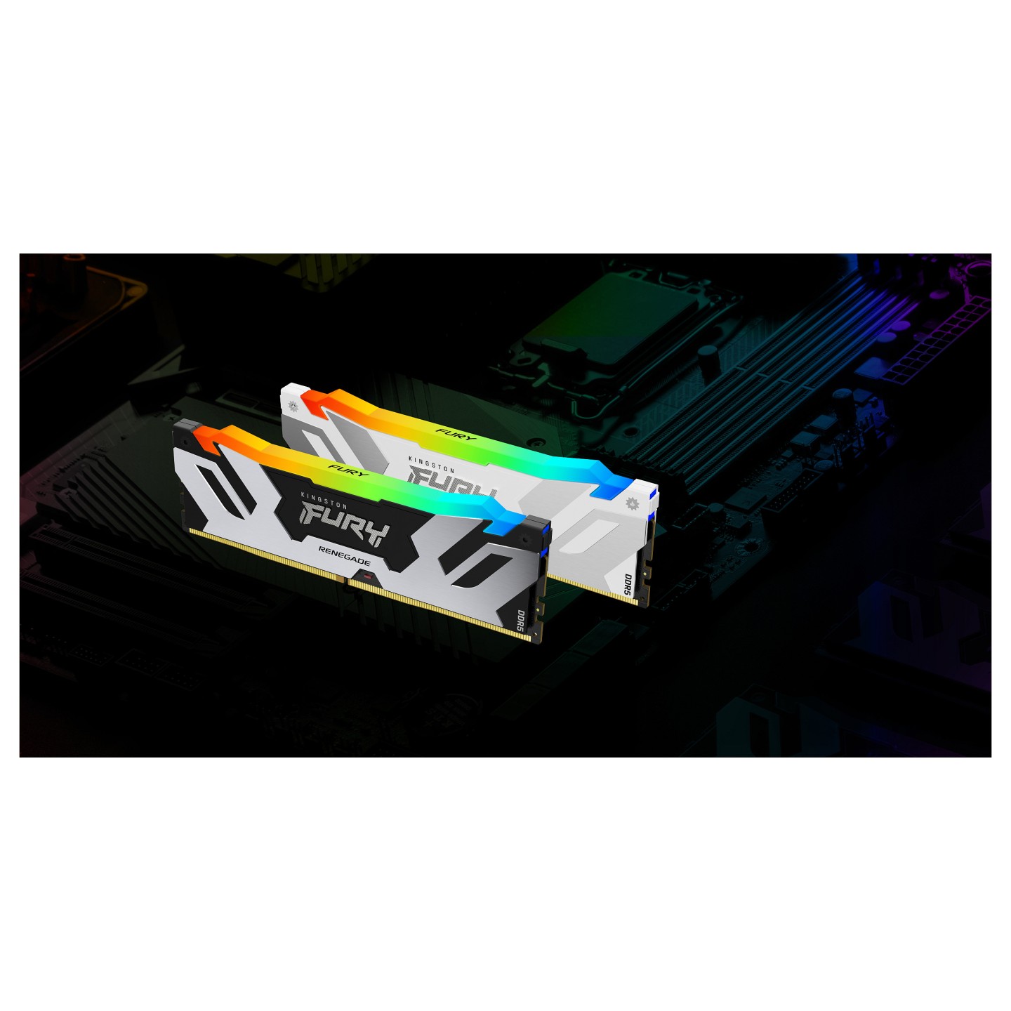 KINGSTON 32GB 6400MT s DDR5 CL32 DIMM FURY Renegade RGB White XMP — Buy in Cyprus with Fast Delivery