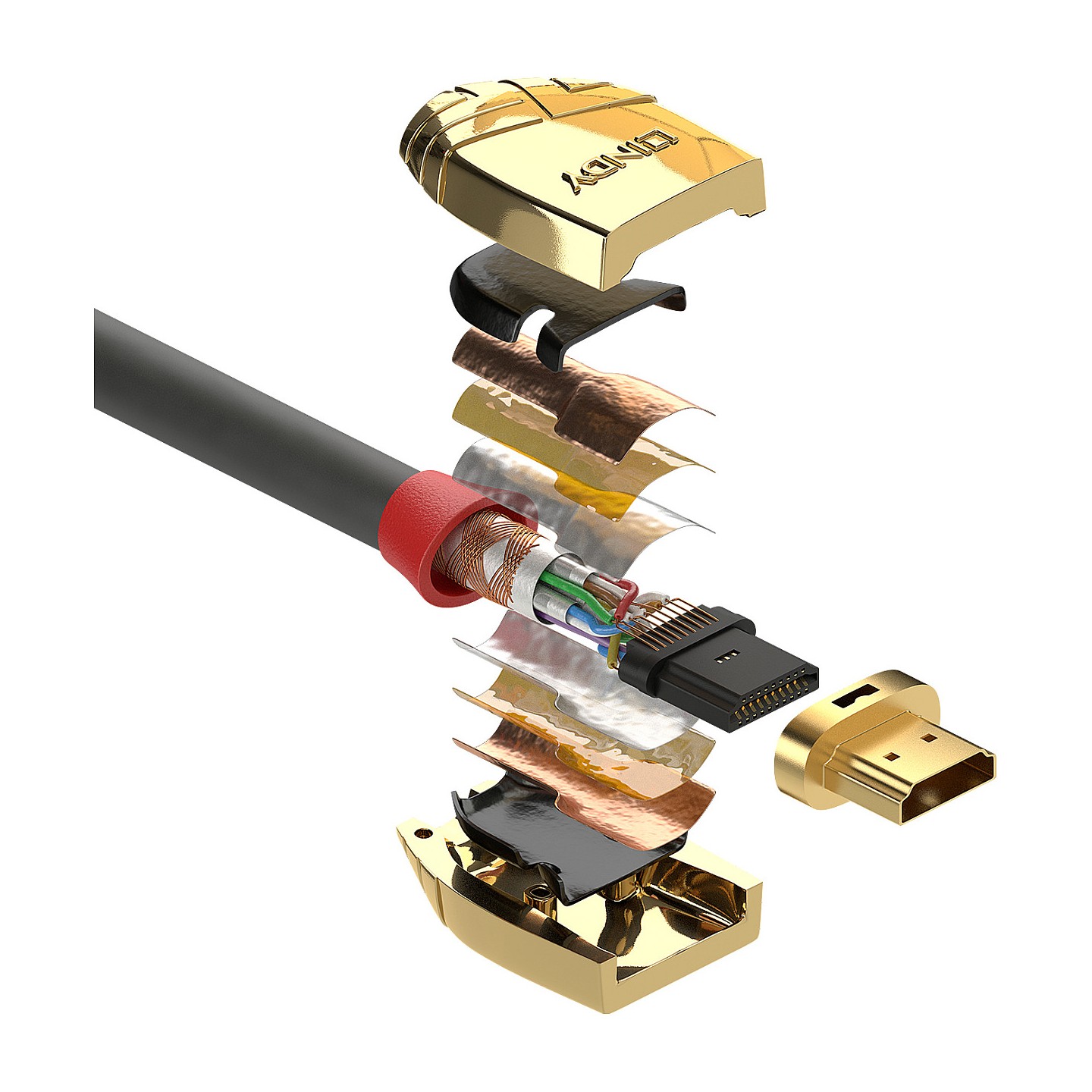 LINDY HDMI Kabel Gold Line 20m — Buy in Cyprus with Fast Delivery