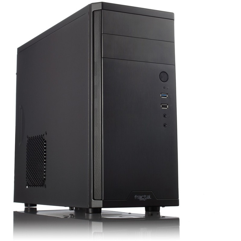 Buy Fractal Design Core 1100 - Mini Tower Case (Micro-ATX / Mini-ITX) - Black, 3... in Cyprus, Nicosia, Limassol, Larnaka, Pafos