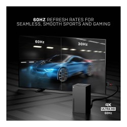 LINDY HDMI High Speed Kabel Black Line 0.5m — Buy in Cyprus with Fast Delivery