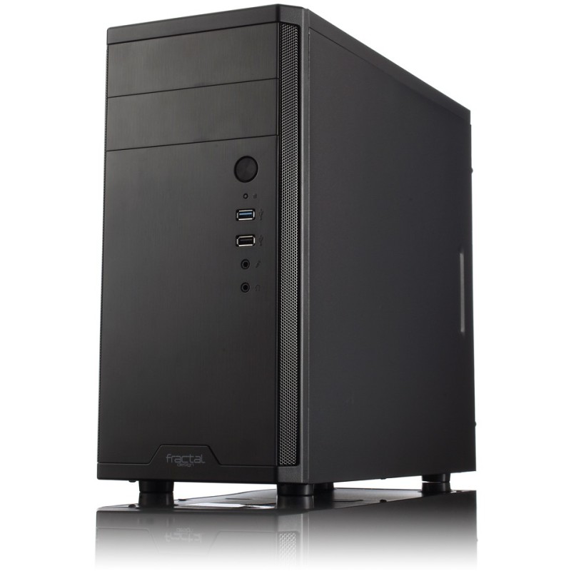 Buy Fractal Design Core 1100 - Mini Tower Case (Micro-ATX / Mini-ITX) - Black, 3... in Cyprus, Nicosia, Limassol, Larnaka, Pafos