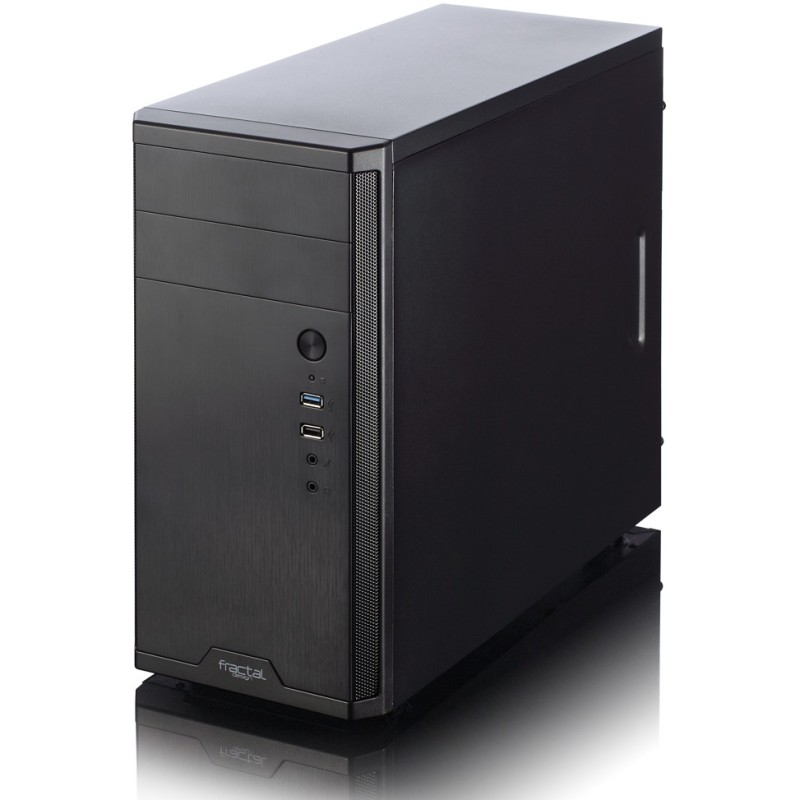Buy Fractal Design Core 1100 - Mini Tower Case (Micro-ATX / Mini-ITX) - Black, 3... in Cyprus, Nicosia, Limassol, Larnaka, Pafos