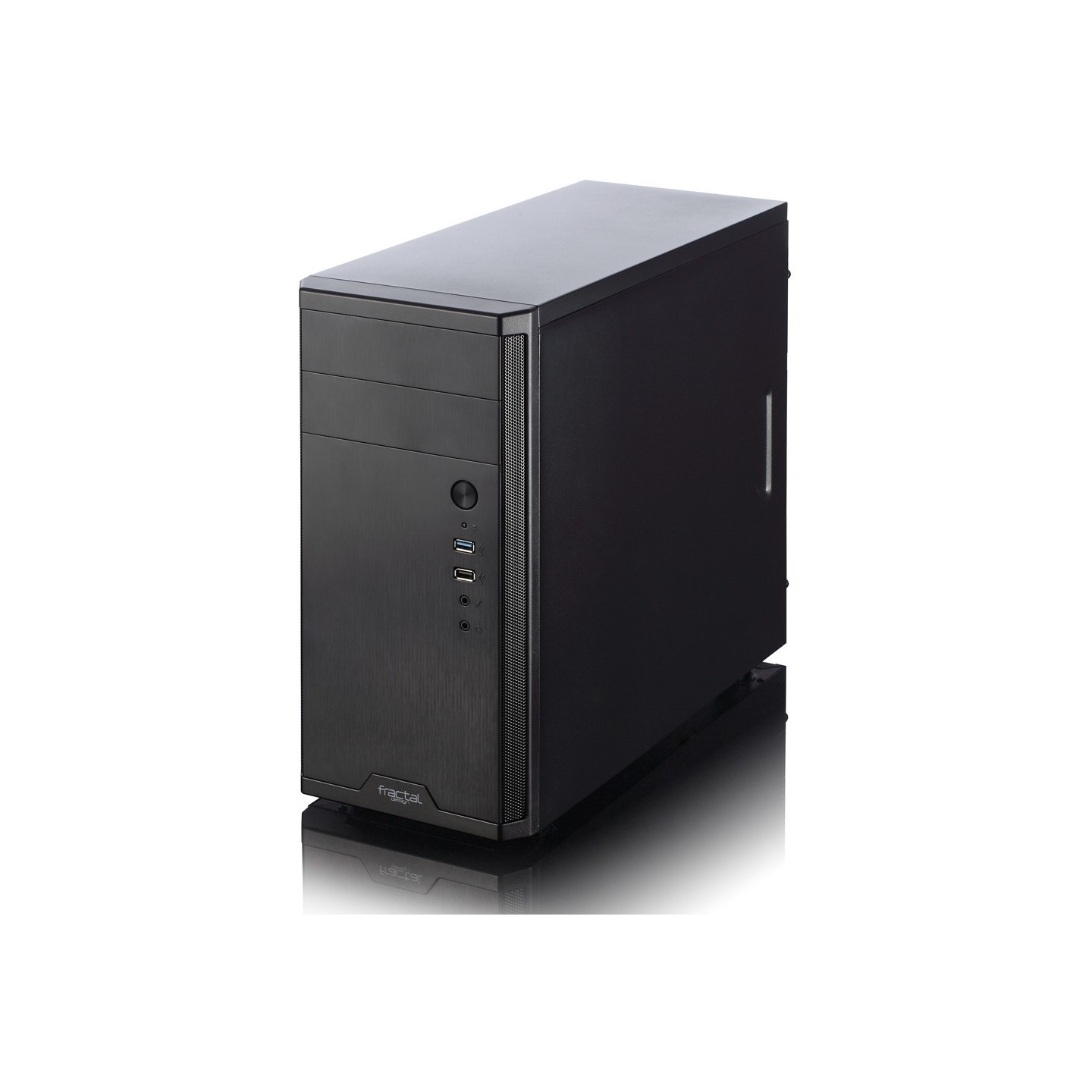 Fractal Design Core 1100 - Mini Tower Case (Micro-ATX / Mini-ITX) - Black, 350mm GPU, 148mm CPU Cooler