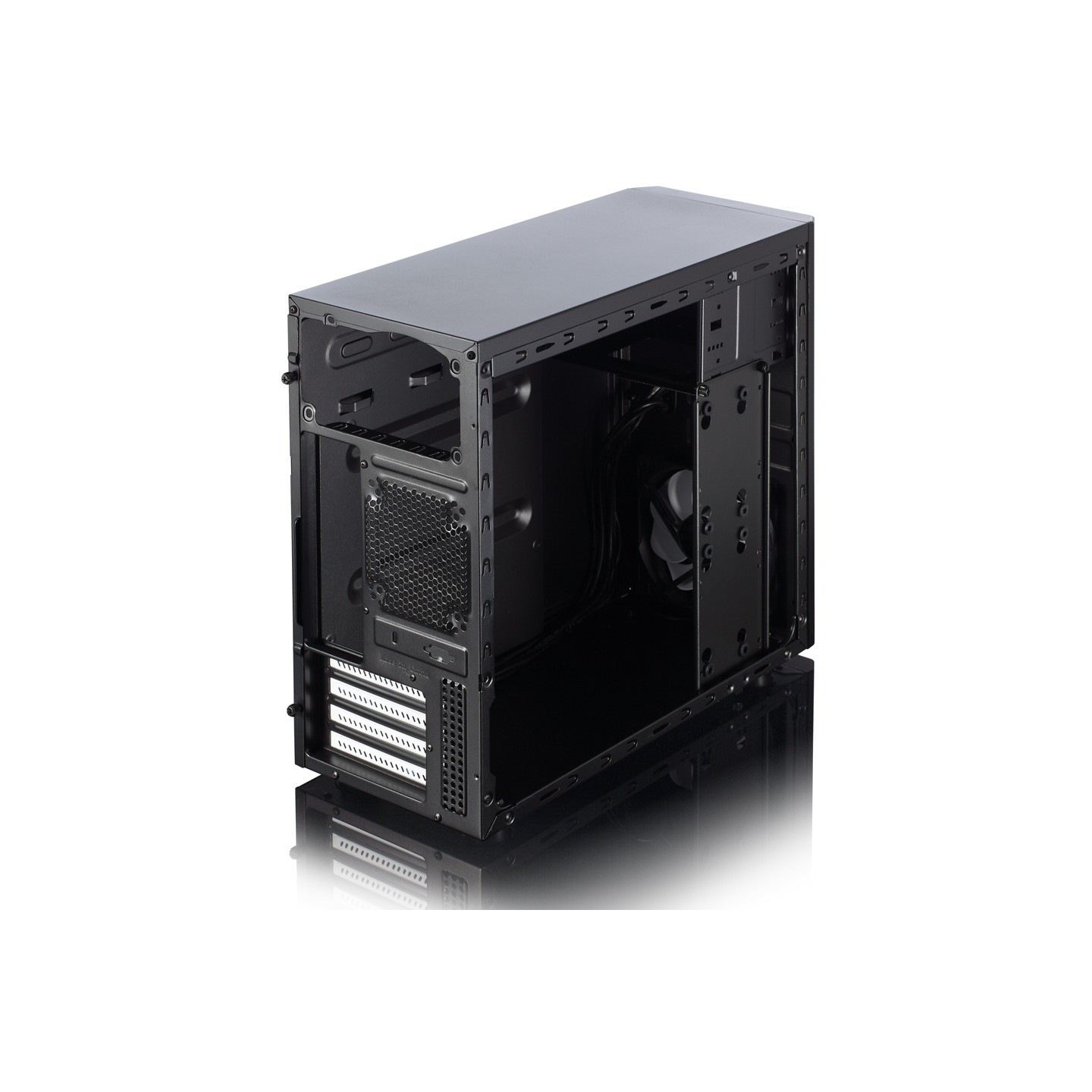 Fractal Design Core 1100 - Mini Tower Case (Micro-ATX / Mini-ITX) - Black, 350mm GPU, 148mm CPU Cooler