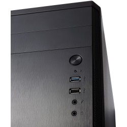 Buy Fractal Design Core 1100 - Mini Tower Case (Micro-ATX / Mini-ITX) - Black, 3... in Cyprus, Nicosia, Limassol, Larnaka, Pafos