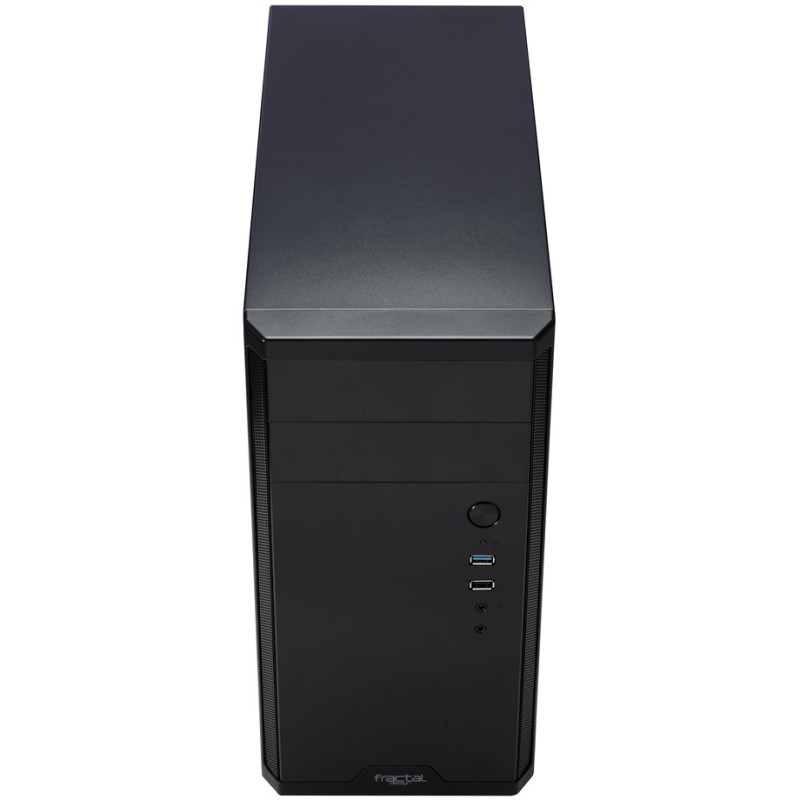 Buy Fractal Design Core 1100 - Mini Tower Case (Micro-ATX / Mini-ITX) - Black, 3... in Cyprus, Nicosia, Limassol, Larnaka, Pafos