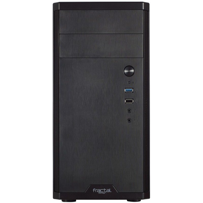 Buy Fractal Design Core 1100 - Mini Tower Case (Micro-ATX / Mini-ITX) - Black, 3... in Cyprus, Nicosia, Limassol, Larnaka, Pafos