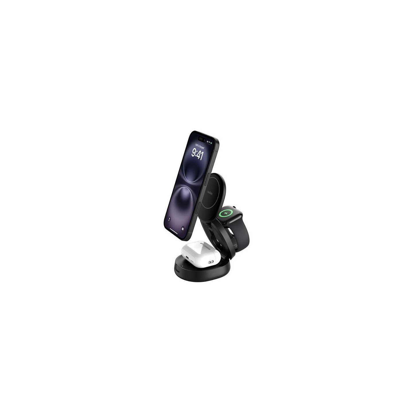 Belkin Boost Charge klappb. mag. 3-in-1 Lades. Qi2 sw. WIZ034kqBK — Buy in Cyprus with Fast Delivery