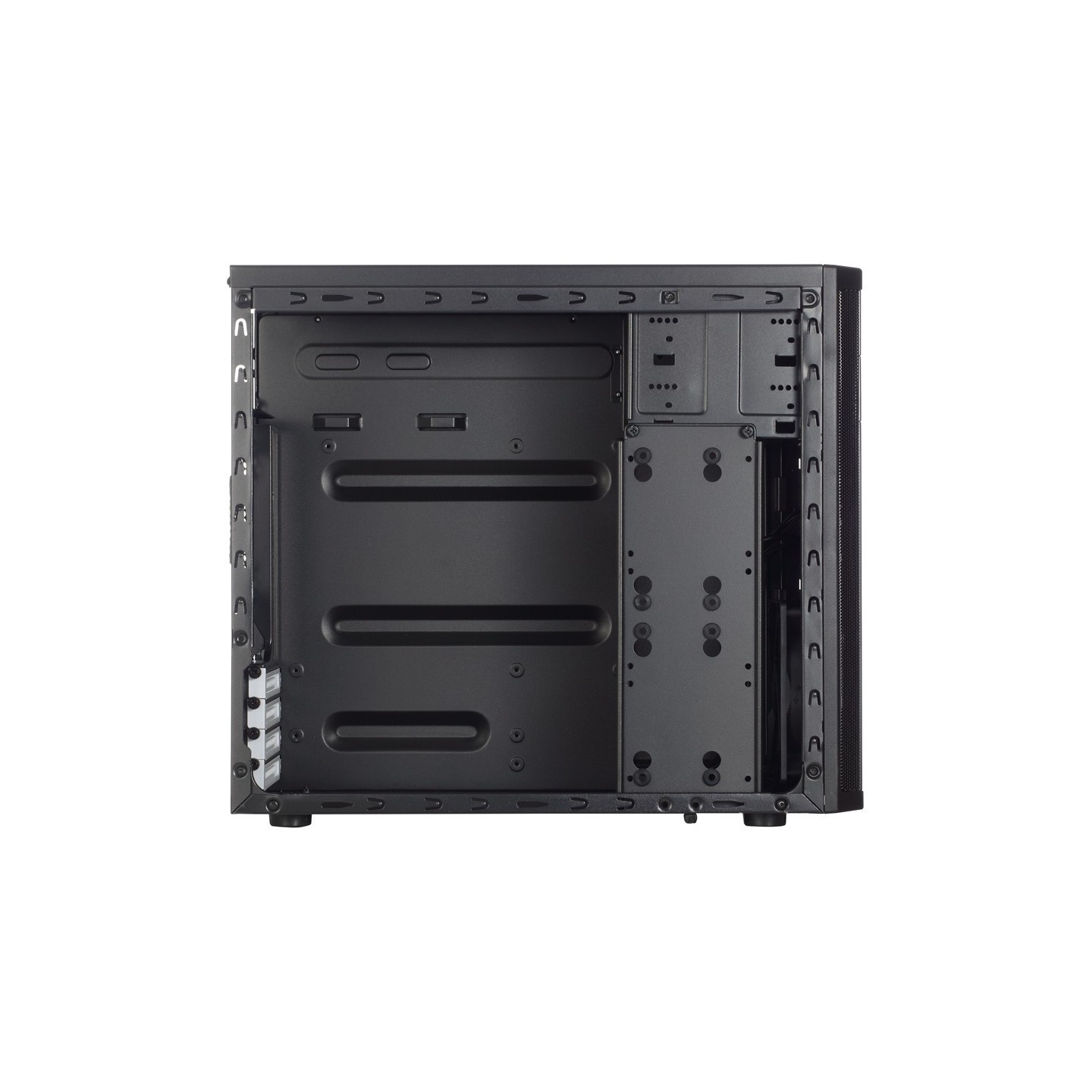 Fractal Design Core 1100 - Mini Tower Case (Micro-ATX / Mini-ITX) - Black, 350mm GPU, 148mm CPU Cooler