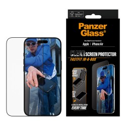 PanzerGlass Schutzglas black Frame iPhone Air UWF Fastfit — Buy in Cyprus with Fast Delivery