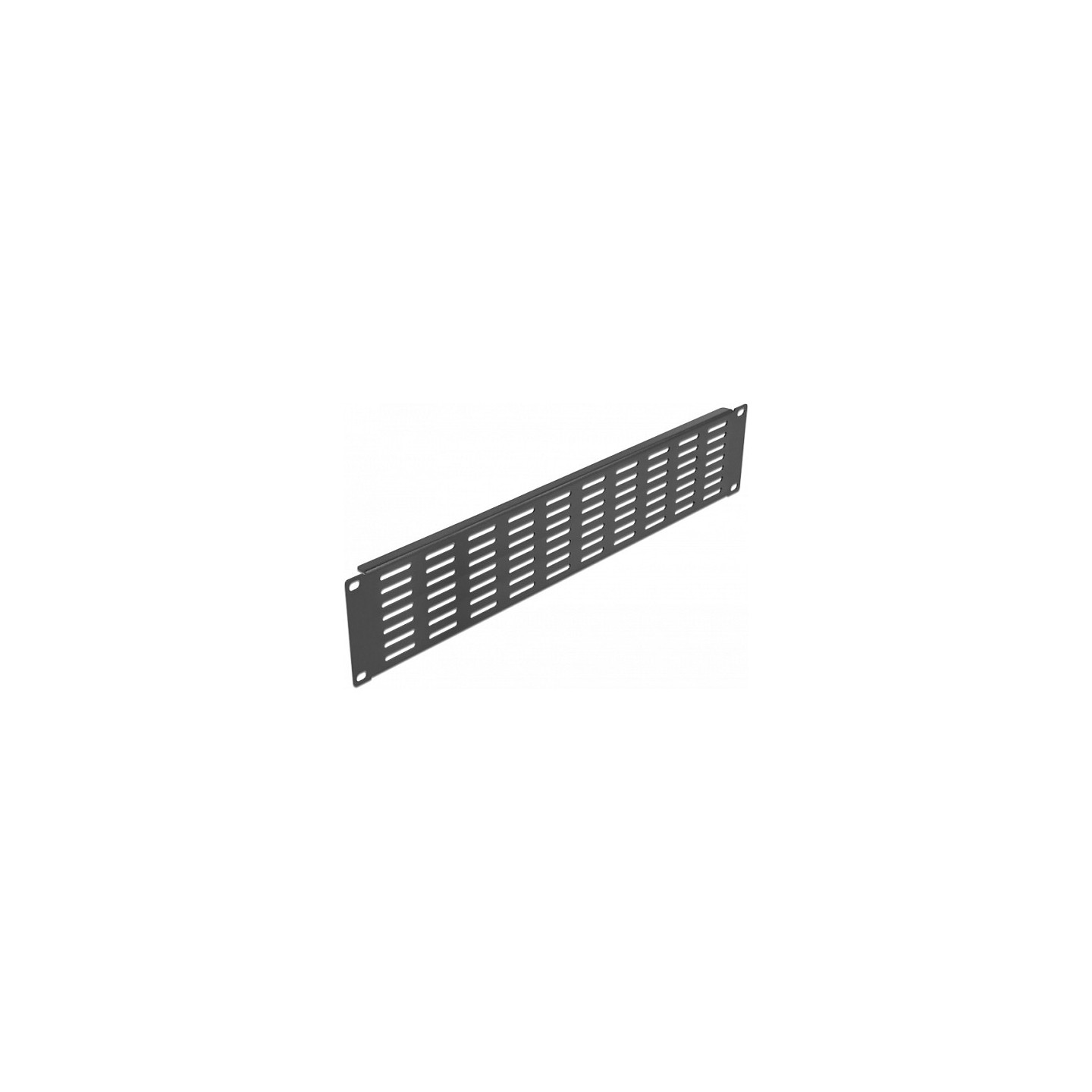 19? Netzwerkschrank Panel mit Lüftungsschlitzen horizontal 2 HE schwarz — Buy in Cyprus with Fast Delivery