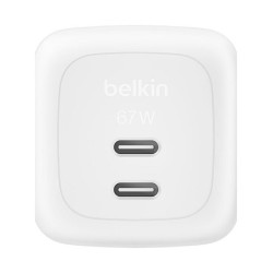 Belkin Ladegert Dual USB-C 67W PD + PPS .wei WCH020kqWH — Buy in Cyprus with Fast Delivery