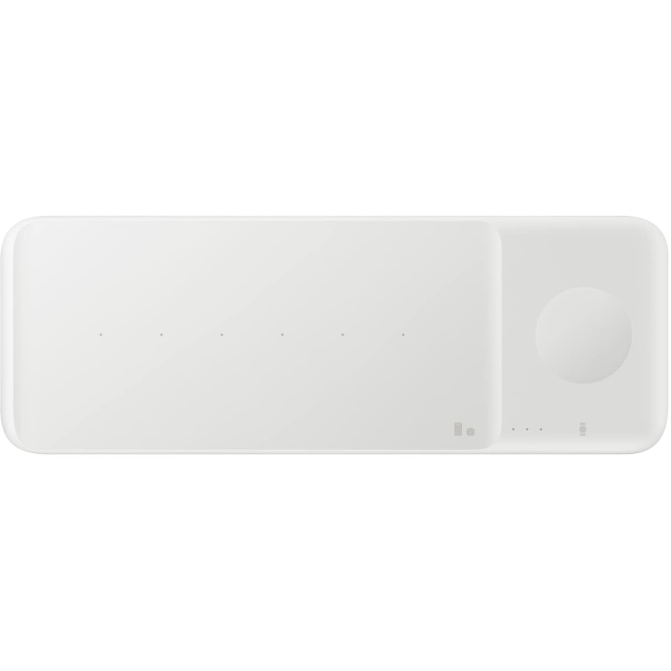 Samsung Wireless Charger Trio Pad - EP-P6300 - 3-in-1 Wireless Charging Pad, White, USB-C — Buy in Cyprus with Fast Delivery
