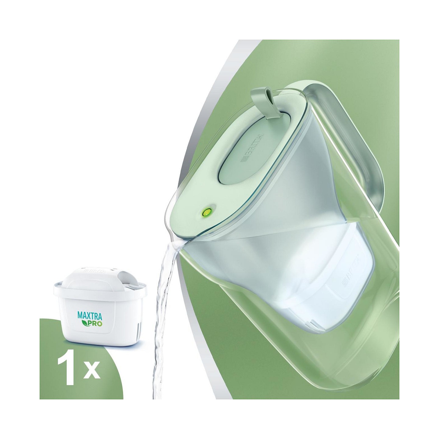 BRITA Tischwasserfilter Style eco blau inkl. 1 Filter — Buy in Cyprus with Fast Delivery