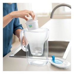 BRITA Tischwasserfilter Style eco blau inkl. 1 Filter — Buy in Cyprus with Fast Delivery
