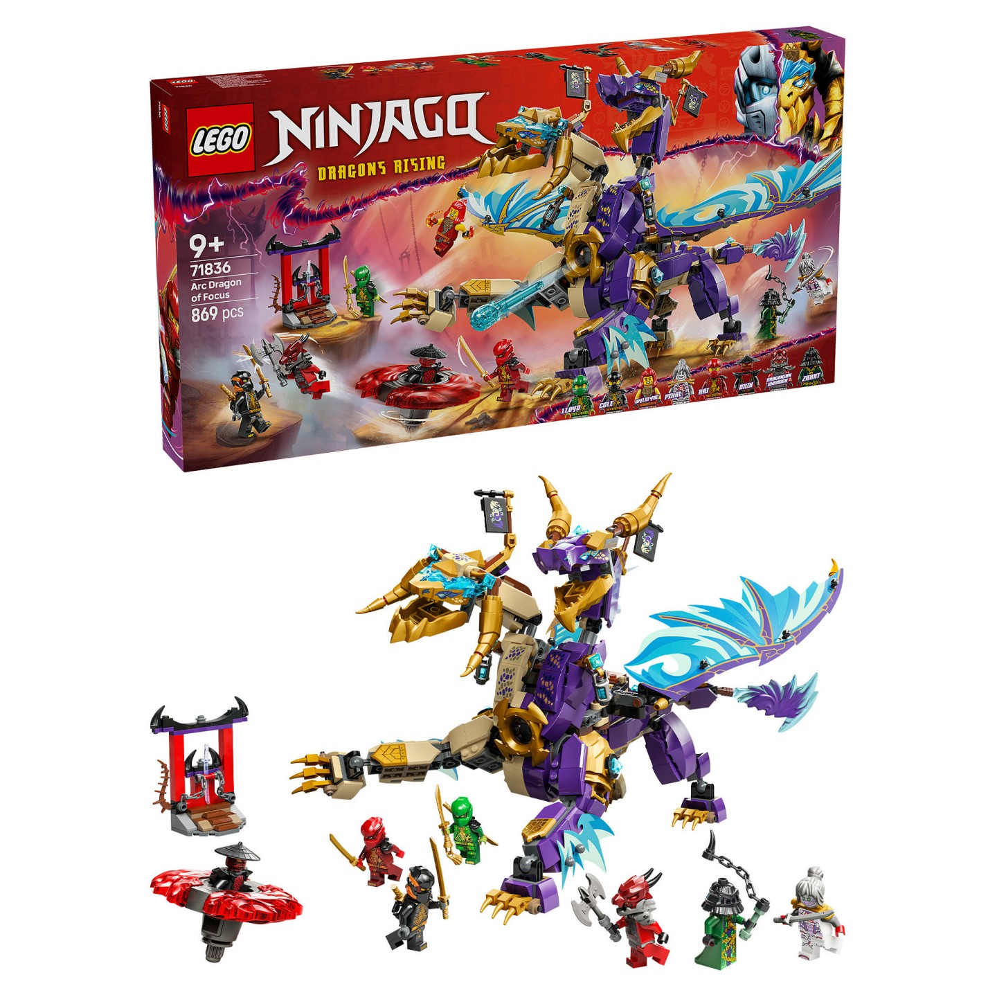 LEGO 71836 Ninjago Lichtbogendrache — Buy in Cyprus with Fast Delivery