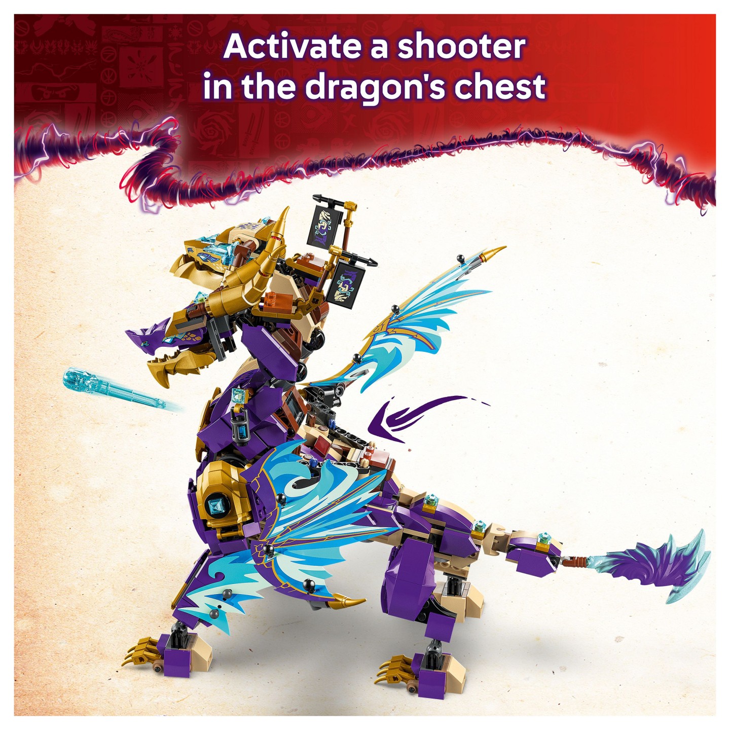 LEGO 71836 Ninjago Lichtbogendrache — Buy in Cyprus with Fast Delivery
