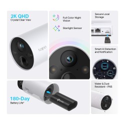 TP-LINK Tapo C420S1 - Überwachungskamera — Buy in Cyprus with Fast Delivery