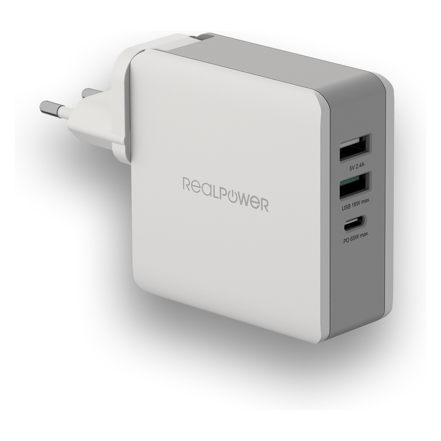 RealPower Ladegerät DeskCharge-65 Travel 65W — Buy in Cyprus with Fast Delivery