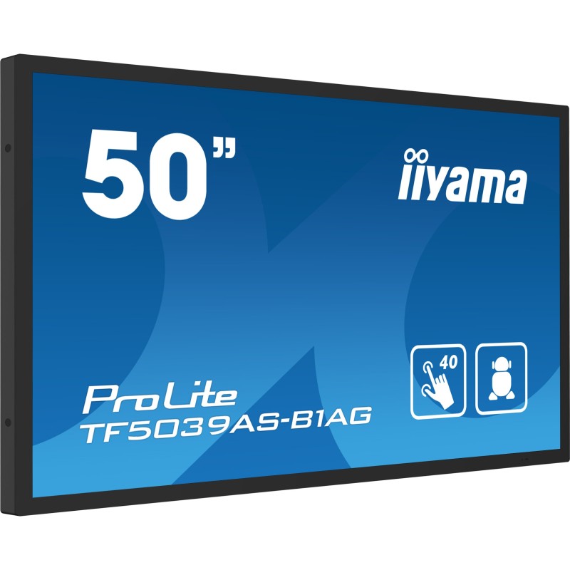 Buy iiyama TF5039AS-B1AG - 50" 4K VA Interactive Display, 40-Point Touch, Androi... in Cyprus, Nicosia, Limassol, Larnaka, Pafos