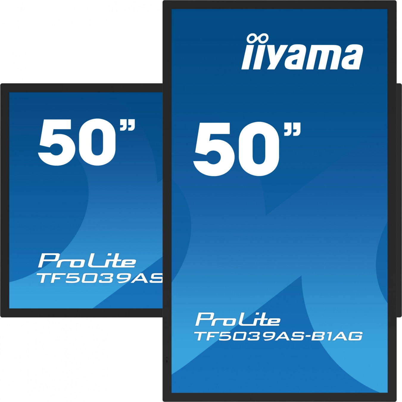 iiyama TF5039AS-B1AG - 50" 4K VA Interactive Display, 40-Point Touch, Android 11, 2xHDMI+DP, 500 cd/m2, Black