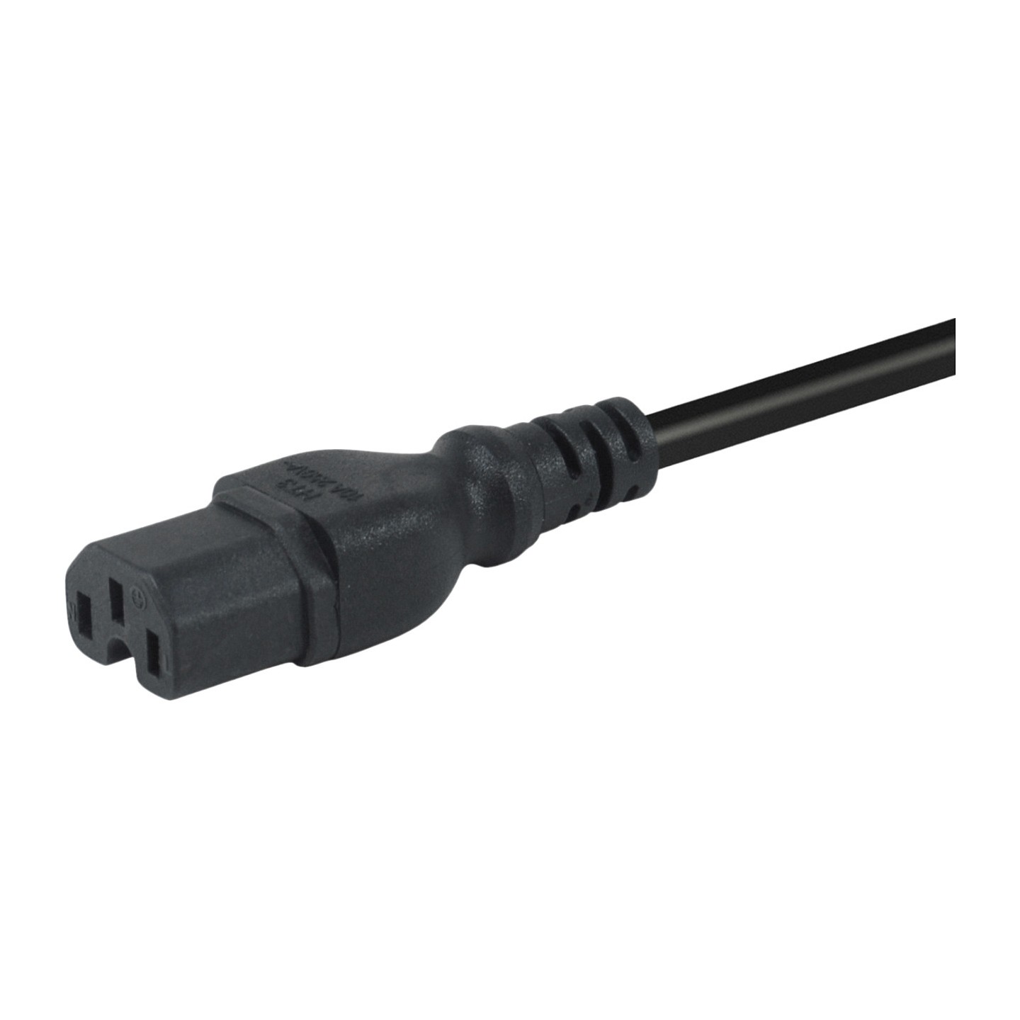 Equip Netzkabel Anschl. C14 - to C15 3.00m schwarz — Buy in Cyprus with Fast Delivery