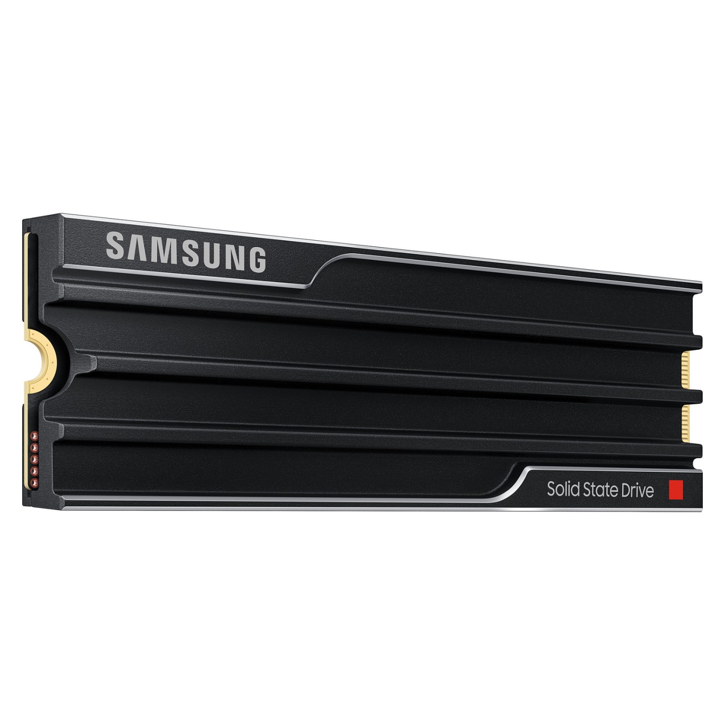 M.2. SAMSUNG 9100 PRO Heatsink NVMe 2TB PCIe 5.0 14.800 MB s Lesen 13.400 MB s Schreiben Interne SSD fr PC-Gaming