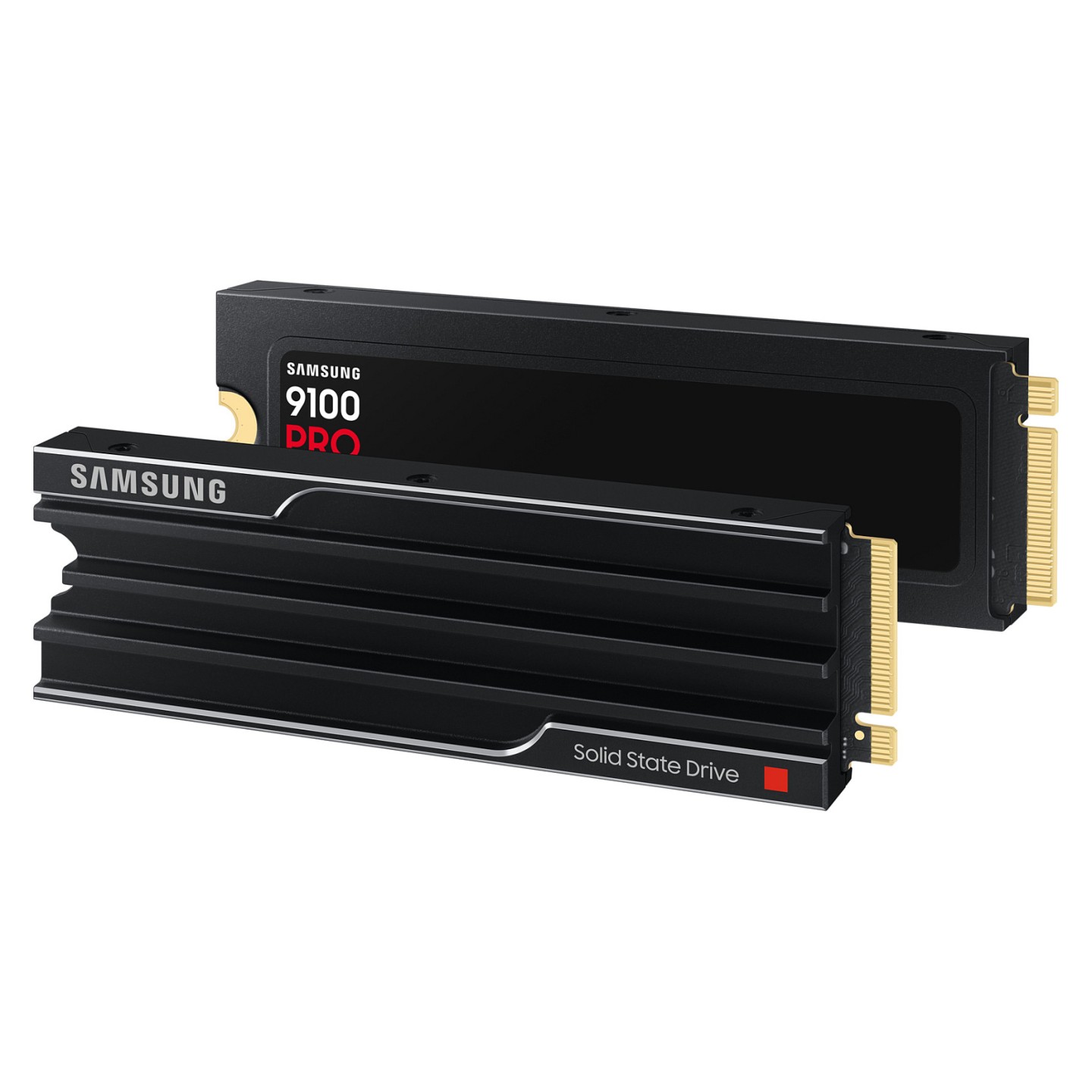 M.2. SAMSUNG 9100 PRO Heatsink NVMe 2TB PCIe 5.0 14.800 MB s Lesen 13.400 MB s Schreiben Interne SSD fr PC-Gaming