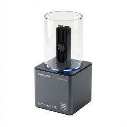 GRAUGEAR DM.2 Klone Station M.2 NVMe SSD mit Lüfter 20Gbit — Buy in Cyprus with Fast Delivery