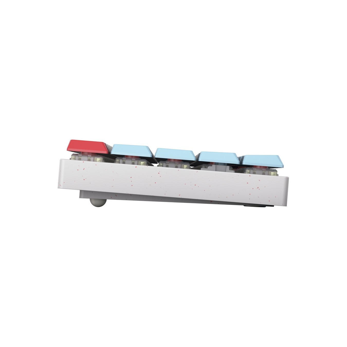 CHERRY MX-LP 2.1 Compact Wireless Keyboard - 65% 2.4GHz + Bluetooth 5.2, Low-Profile Mechanical, RGB, White (DE/QWERTZ)