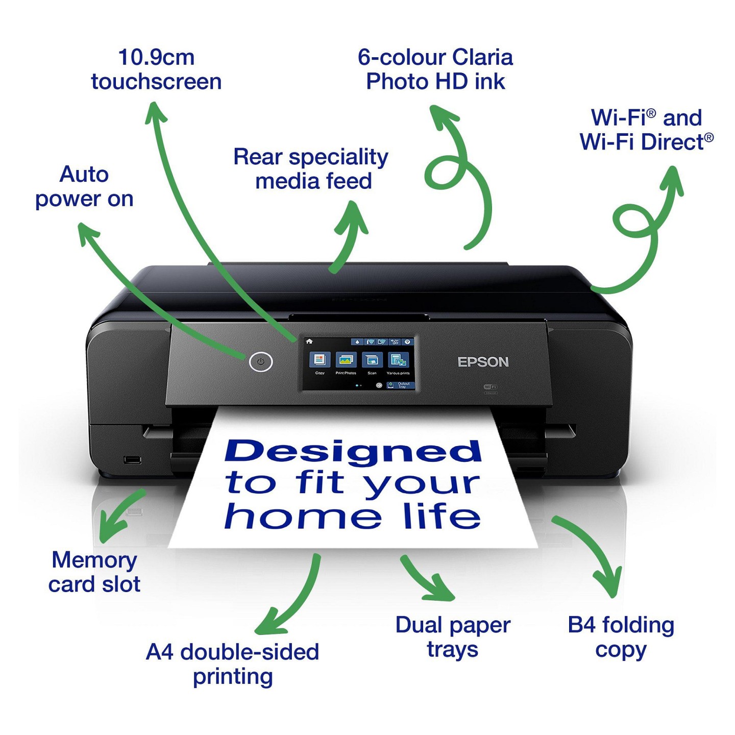 Epson Expression Photo XP-980 Tintenstrahl-Multifunktionsgerät — Buy in Cyprus with Fast Delivery