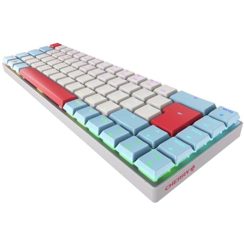 Buy CHERRY MX-LP 2.1 Compact Wireless Keyboard - 65% 2.4GHz + Bluetooth 5.2, Low... in Cyprus, Nicosia, Limassol, Larnaka, Pafos