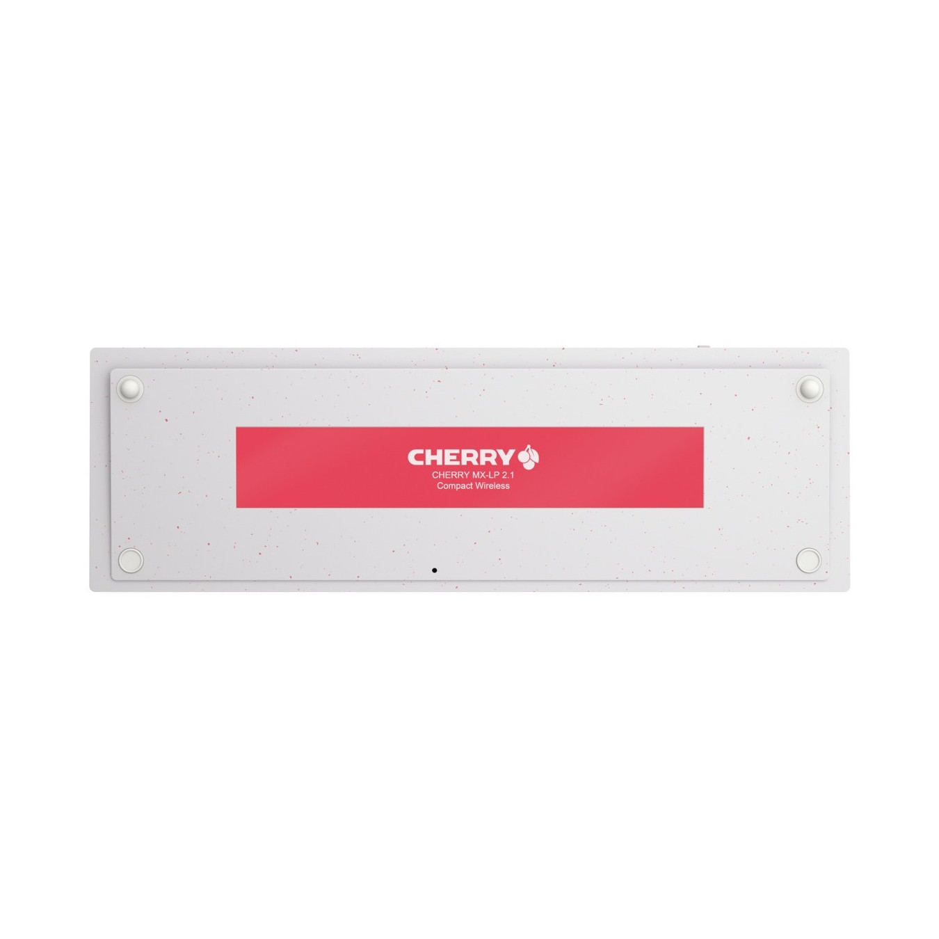 CHERRY MX-LP 2.1 Compact Wireless Keyboard - 65% 2.4GHz + Bluetooth 5.2, Low-Profile Mechanical, RGB, White (DE/QWERTZ)