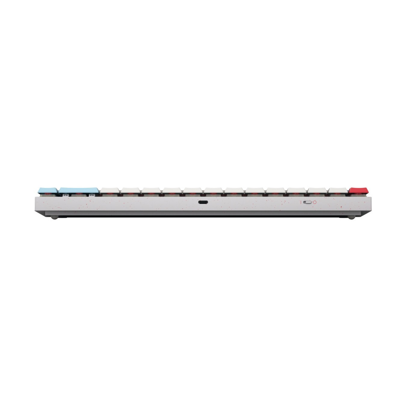 CHERRY MX-LP 2.1 Compact Wireless Keyboard - 65% 2.4GHz + Bluetooth 5.2, Low-Profile Mechanical, RGB, White (DE/QWERTZ)