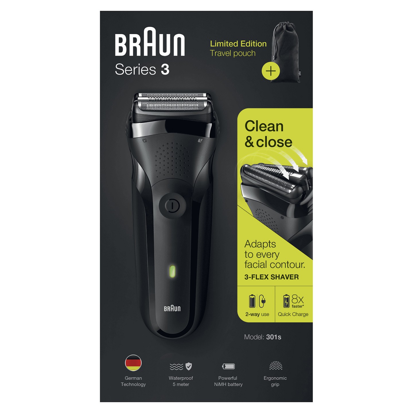 Braun Rasierer Series 3 301s — Buy in Cyprus with Fast Delivery