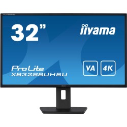 Buy Iiyama ProLite XB3288UHSU-B5 - 31.5" 4K VA Monitor, 3840x2160, 60Hz, 3ms, 2x... in Cyprus, Nicosia, Limassol, Larnaka, Pafos