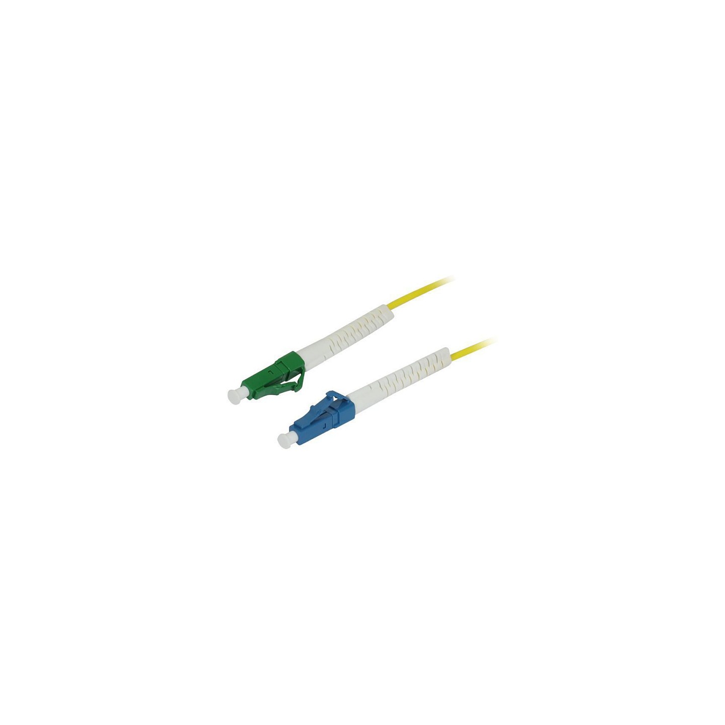 Synergy21 LWL-1-Faser-Patchk. 15mtr.LC-LC(APC). 9 125u. OS2. G657A2. AD2mm. flexible Knickschutztülle