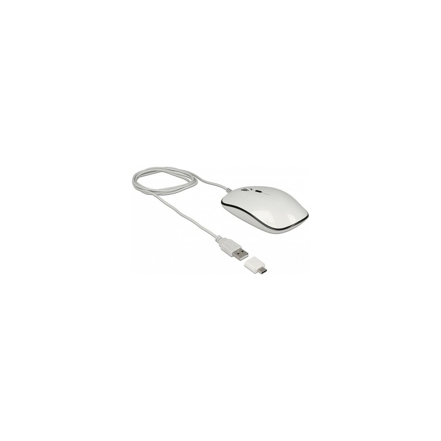 Optische 4-Tasten USB Typ-A + USB Type-CTM Desktop Maus — Buy in Cyprus with Fast Delivery